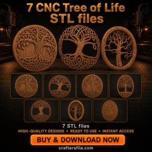 CNC Tree of Life STL files