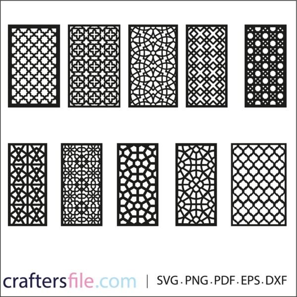 laser cutter patterns