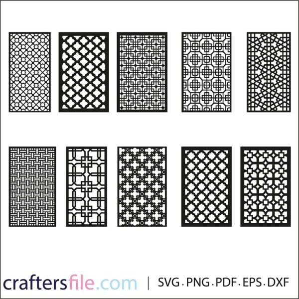 laser cutter patterns