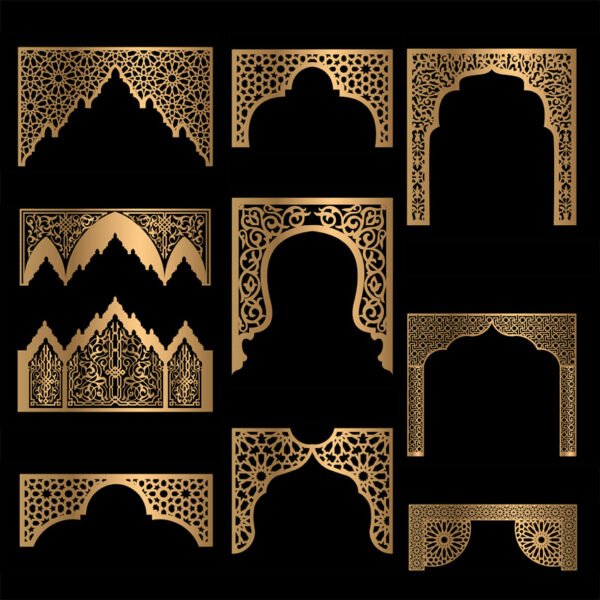 Moroccan Arches Vector