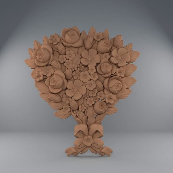 cnc flower design