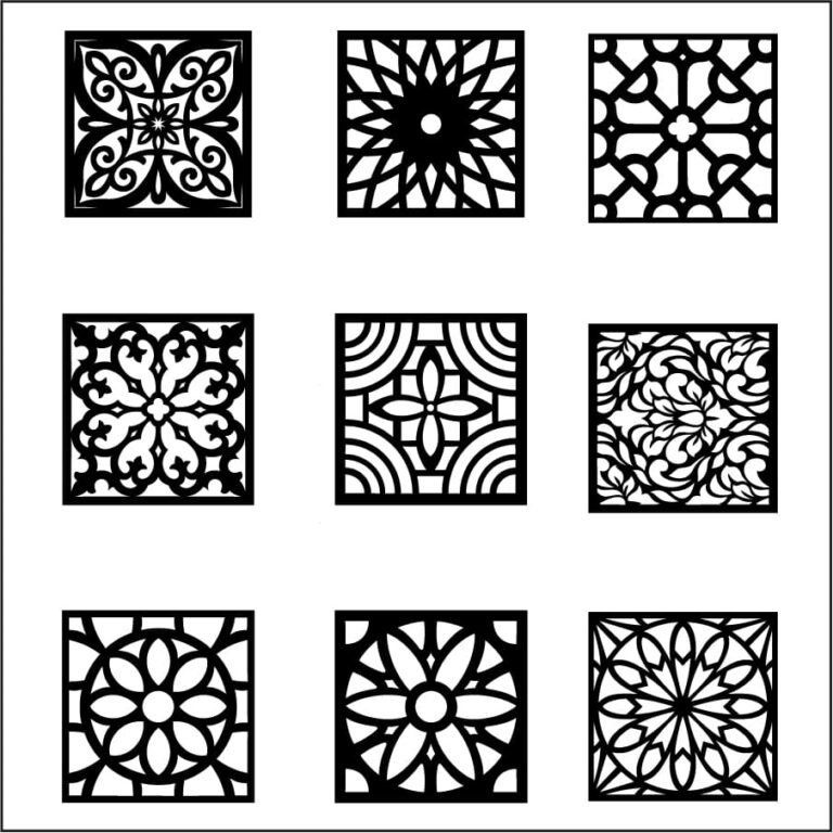 Machine Cnc Pattern 35 Laser Cut and CNC Patterns – Precision Designs for Cutting Projects