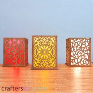 candle holder laser cut