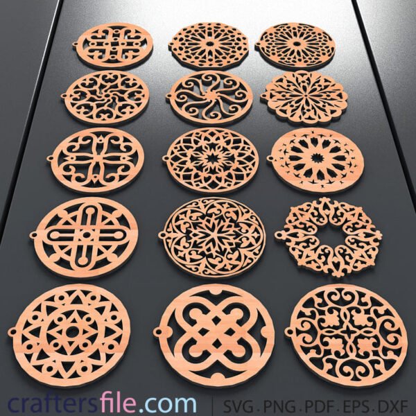 earring laser cut files