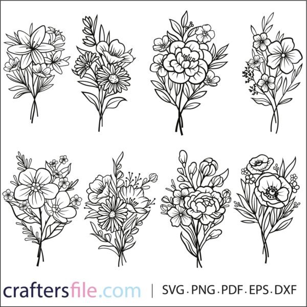 flower vector graphics png​