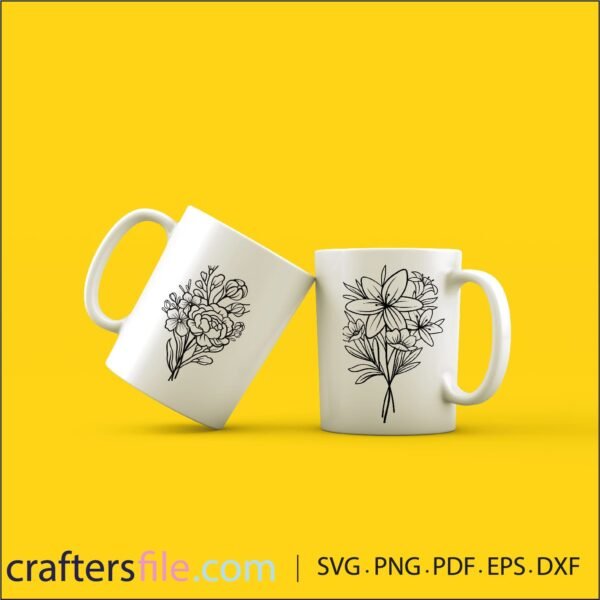 flower vector graphics png​