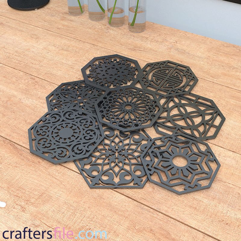 Buy Premium Hex Pattern Vectors for Creative Designs | 16 Unique Hex ...