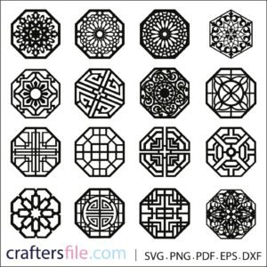 hex pattern vector​