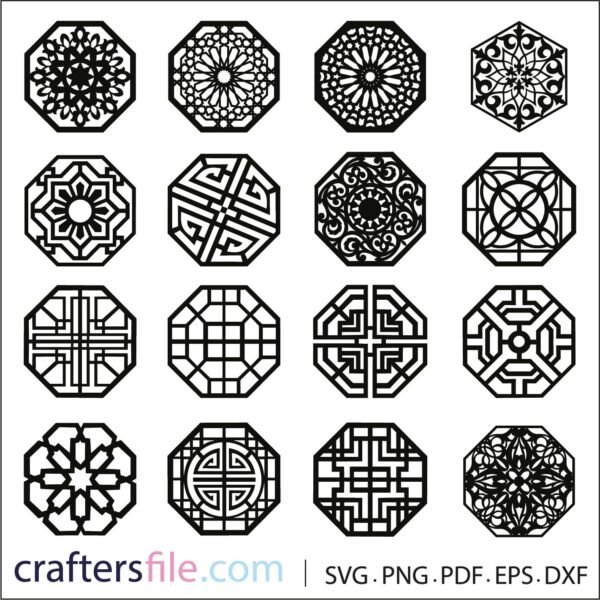 hex pattern vector​