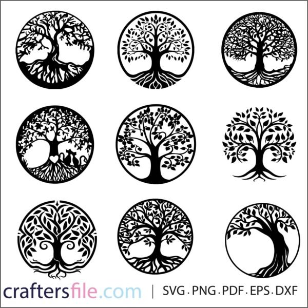 tree of life vector