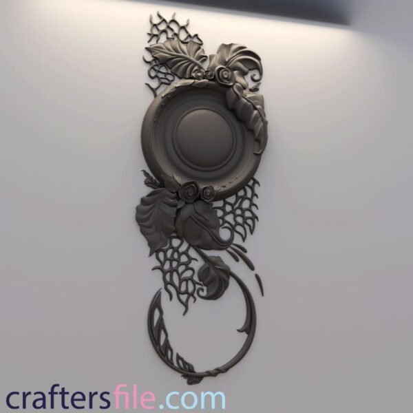 cnc flower design 3d
