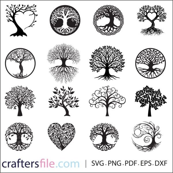 tree of life vector