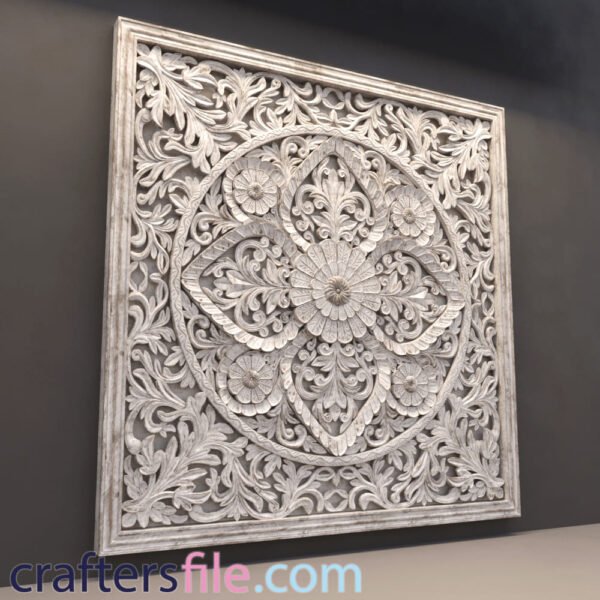 cnc flower design 3d