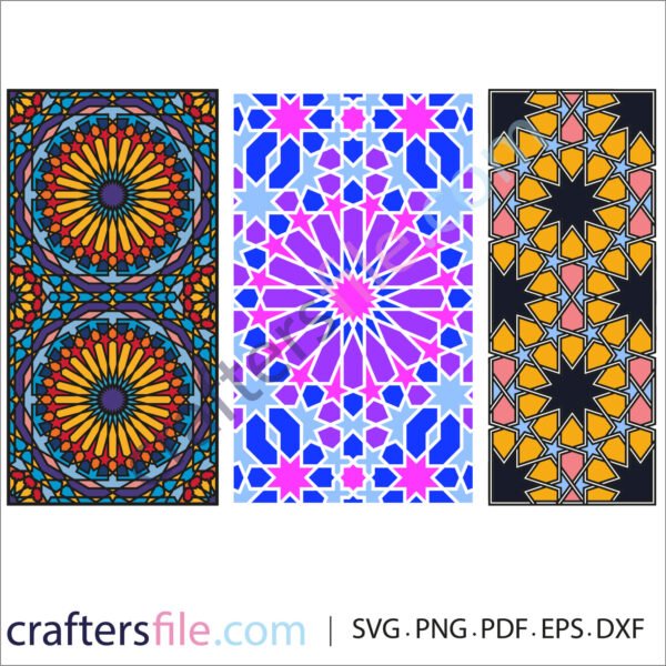 colorful moroccan tile