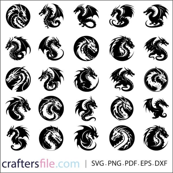 dragon vector images
