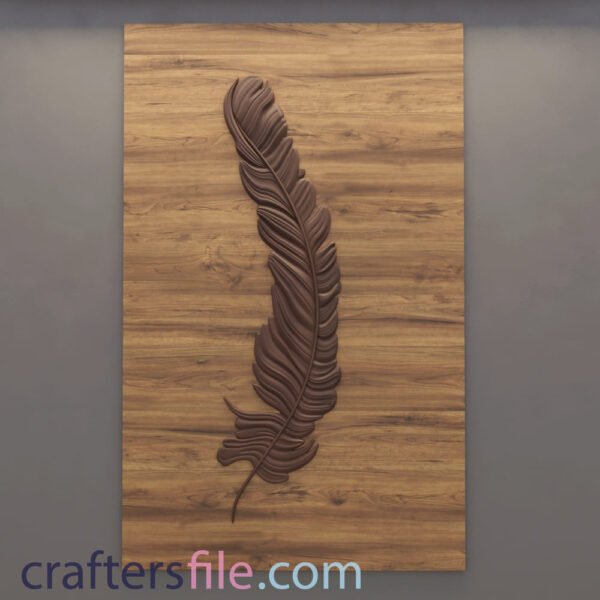 Feather 3D STL