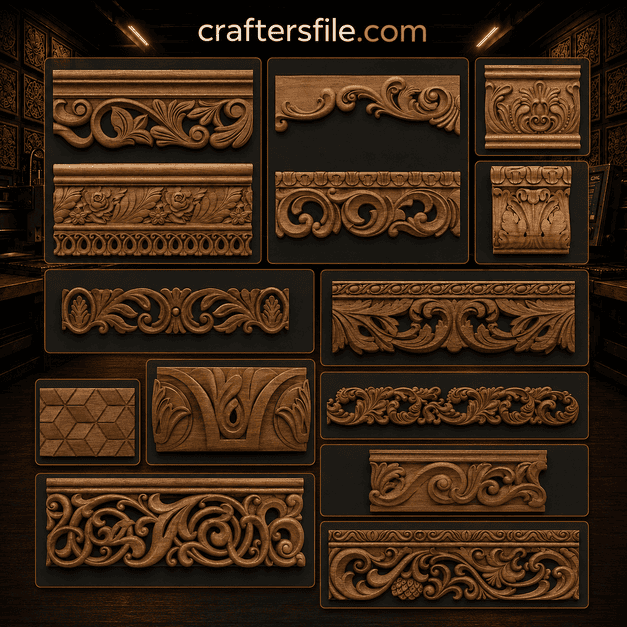 3D CNC Wood Carving Mega Bundle – STL Router Files